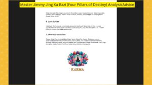 Bazi (Four Pillars of Destiny) Analysis